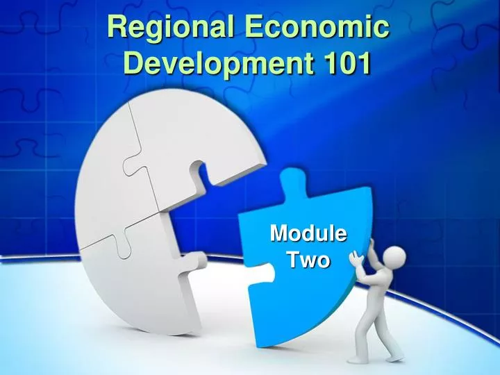 regional economic development 101