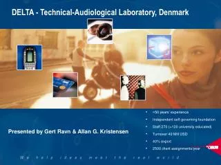 DELTA - Technical-Audiological Laboratory, Denmark