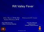 Rift Valley Fever - slide 1