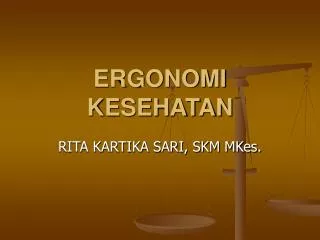 ergonomi kesehatan