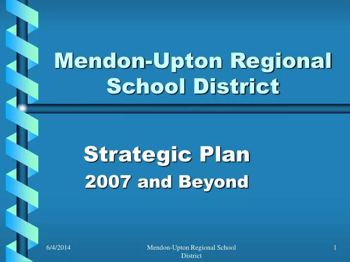mendon upton regional school district