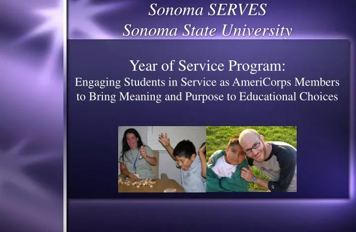 sonoma serves sonoma state university