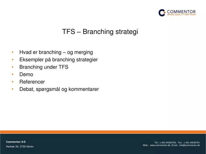 tfs branching strategi