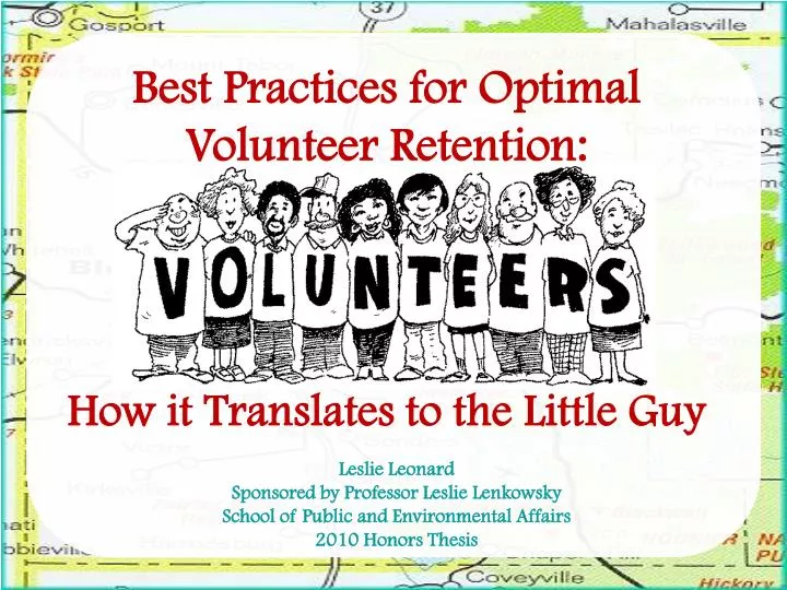 best practices for optimal volunteer retention how it translates to the little guy