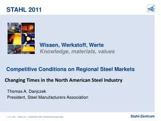 Competitive Conditions on Regional Steel Markets