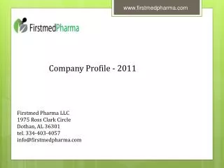 Company Profile - 2011