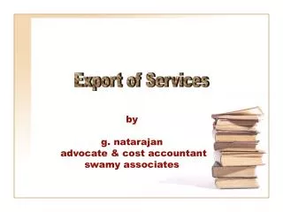Export of Services