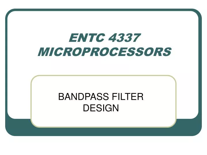 entc 4337 microprocessors