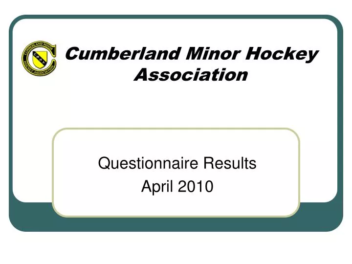 cumberland minor hockey association