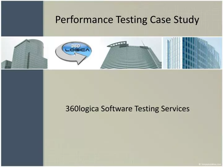 performance testing case study