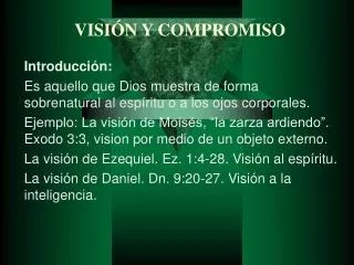 visi n y compromiso
