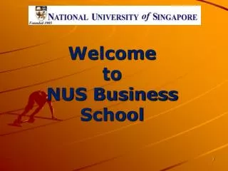 Welcome to NUS Business School