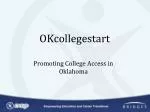 OKcollegestart - slide 1