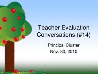 Teacher Evaluation Conversations (#14)