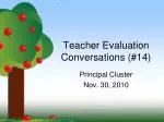Teacher Evaluation Conversations (#14) - slide 1