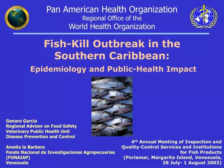 fish kill outbreak in the southern caribbean epidemiology and public health impact