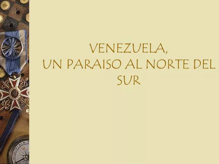 venezuela un paraiso al norte del sur