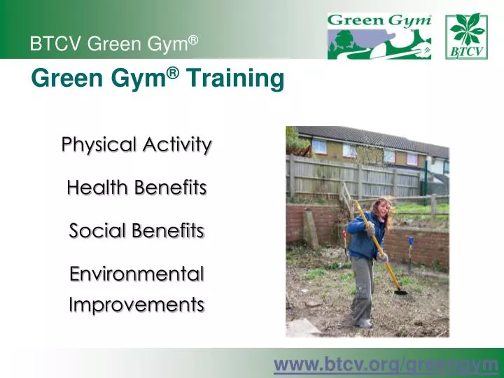 green gym training