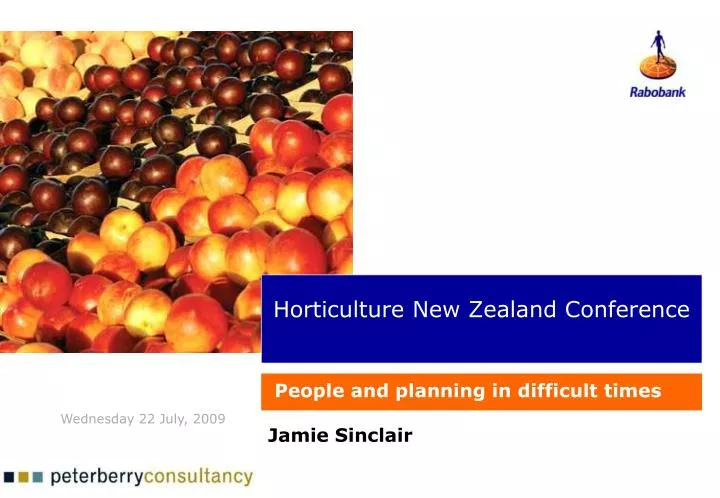 horticulture new zealand conference