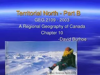Territorial North - Part B