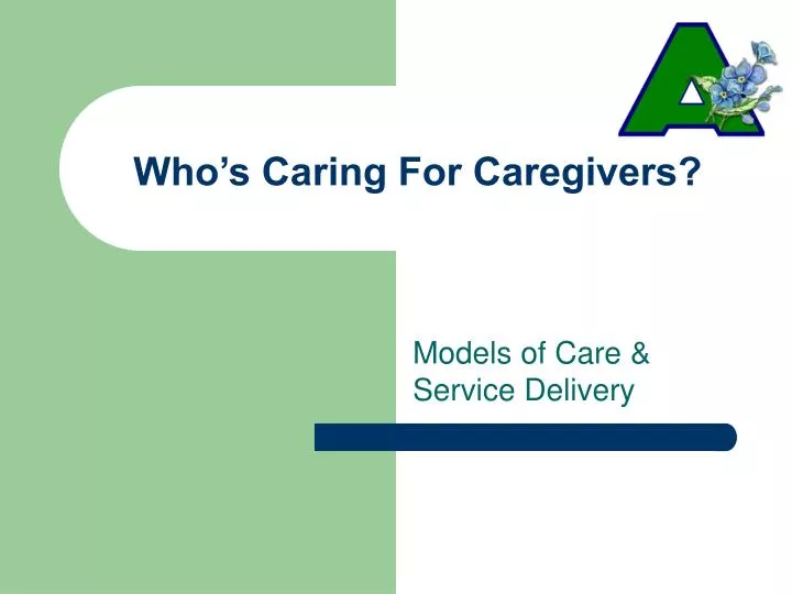 who s caring for caregivers