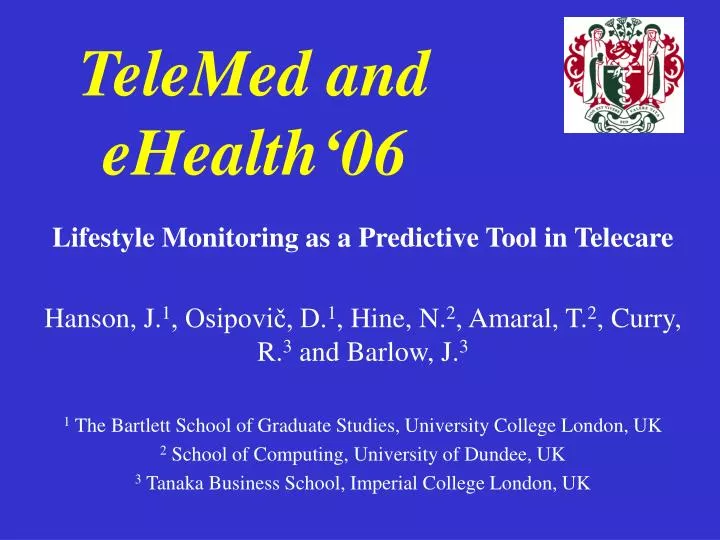 telemed and ehealth 06