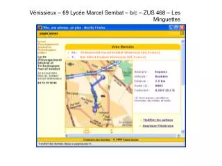 Vénissieux – 69 Lycée Marcel Sembat – b/c – ZUS 468 – Les Minguettes