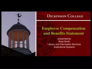 Employee Compensation and Benefits Statement