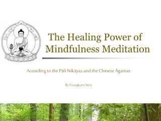 The Healing Power of Mindfulness Meditation