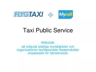 Taxi Public Service