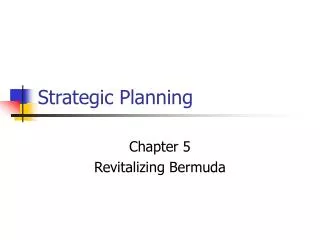 strategic planning