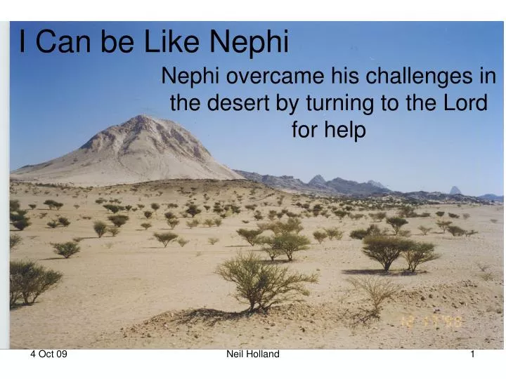 i can be like nephi