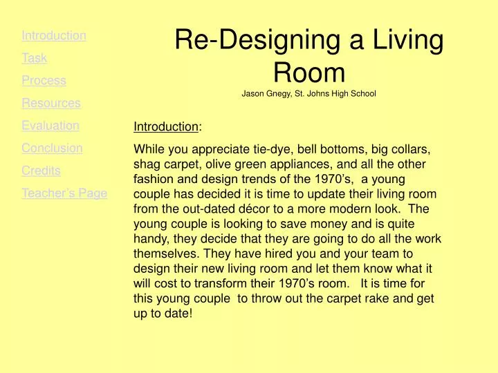 re designing a living room jason gnegy st johns high school