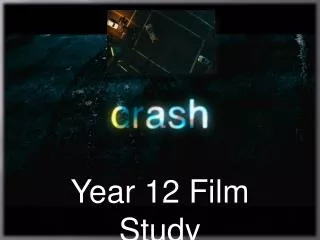 Year 12 Film Study