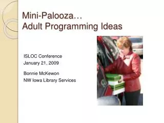 Mini- Palooza … Adult Programming Ideas