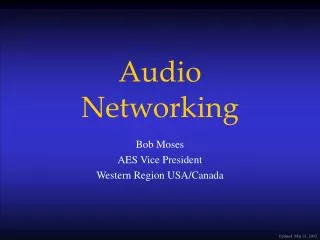 Audio Networking