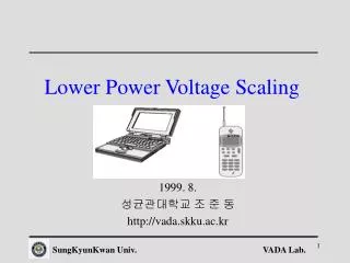 Lower Power Voltage Scaling