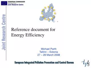Reference document for Energy Efficiency