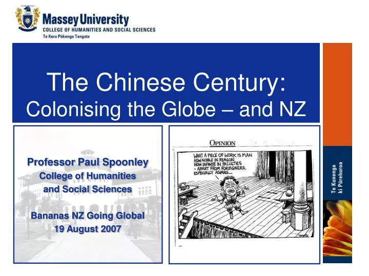 the chinese century colonising the globe and nz