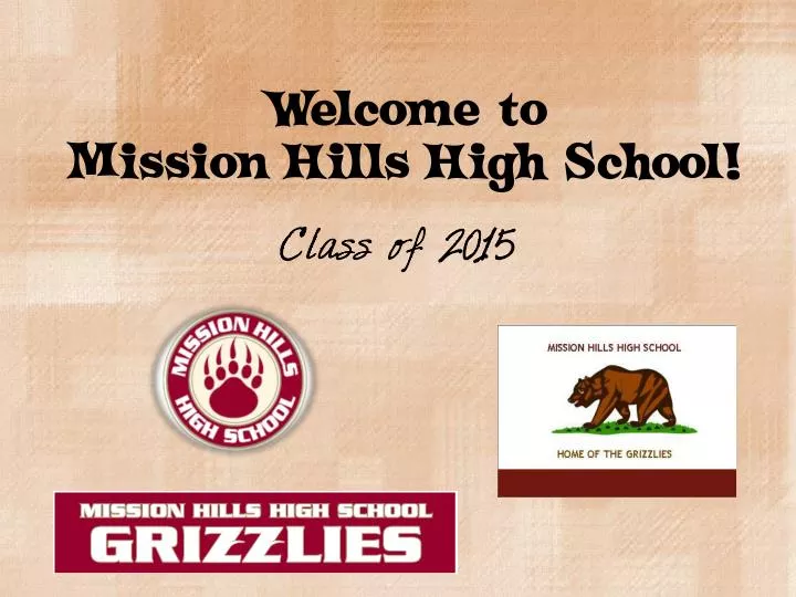welcome to mission hills high school