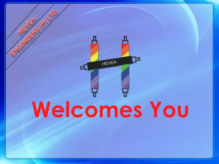 welcomes you