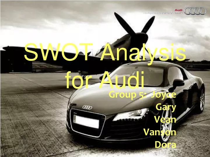 swot analysis for audi