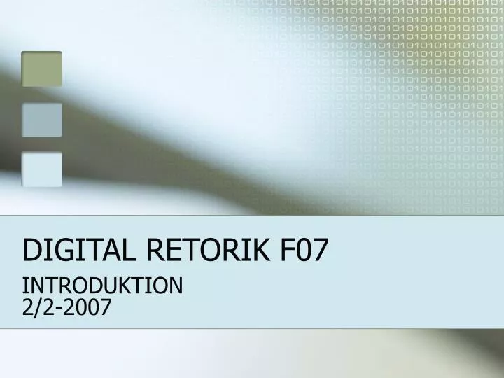 digital retorik f07