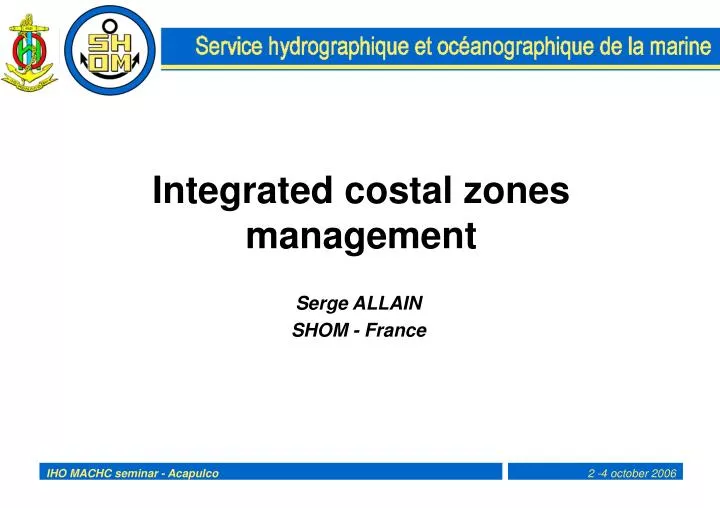 integrated costal zones management