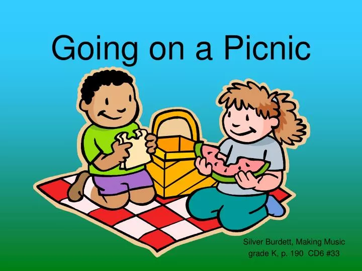 going on a picnic