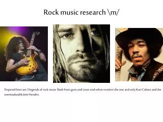 Rock music research \m/