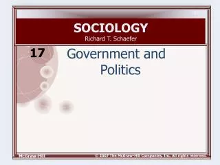 SOCIOLOGY Richard T. Schaefer