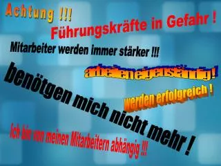 Achtung !!!