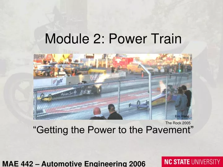 module 2 power train