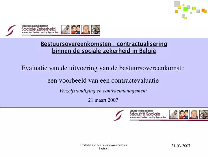 bestuursovereenkomsten contractualisering binnen de sociale zekerheid in belgi